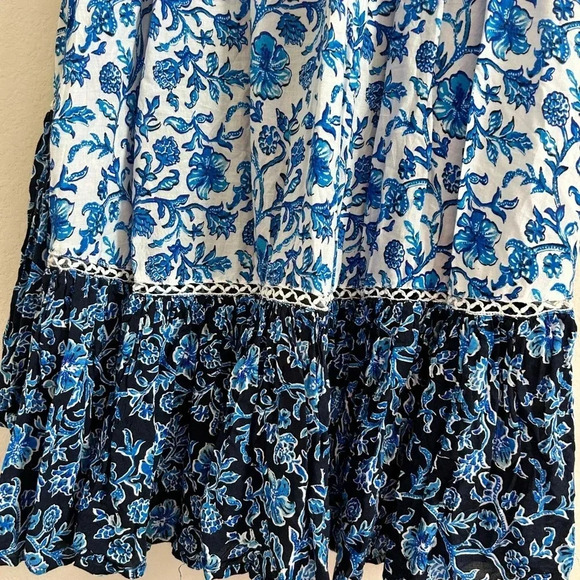 Tommy Bahama Midi Hi Lo Dress | size M - Picture 8 of 9